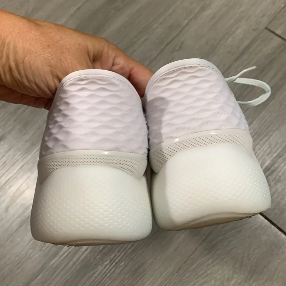 Skechers GO WALK Massage‎ Fit Slip-ins Grey & Green size 11